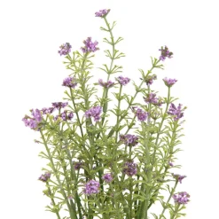 HOMLA Galazka Sztuczna Ferna Paproc Z Kwiatami 33 Cm Best