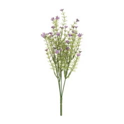 HOMLA Galazka Sztuczna Ferna Paproc Z Kwiatami 33 Cm Best