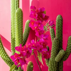 HOMLA Galazka Sztuczna Floral Aura Fioletowa 76 Cm Best