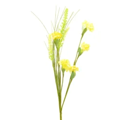 HOMLA Galazka Sztuczna Meadow Z Malymi Kwiatkami Zolta 53 Cm Online