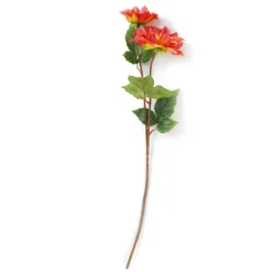 HOMLA Galazka Sztuczna Tena Dalia Pomaranczowo-Czerwona 60 Cm Online