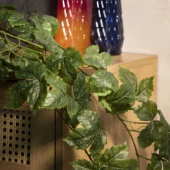 HOMLA Girlanda Z Lisci Sztuczna Tropical Zone Bluszcz Klonowy 195 Cm Hot