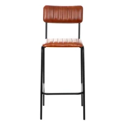 HOMLA Hoker Lumbar W Obiciu Ze Skory Bawolej Brazowe 46X54X103 Cm Online