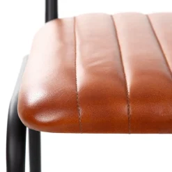 HOMLA Hoker Lumbar W Obiciu Ze Skory Bawolej Brazowe 46X54X103 Cm Online