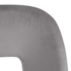 HOMLA Hoker Nelly Welurowy 42X58X103 Cm Szary Clearance