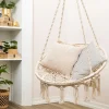HOMLA Hustawka Circle Bezowa 82X60X115-138 Cm Ecru Online