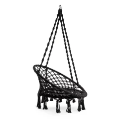 HOMLA Hustawka Circle Czarna 82X60X115-138 Cm Czarny Outlet