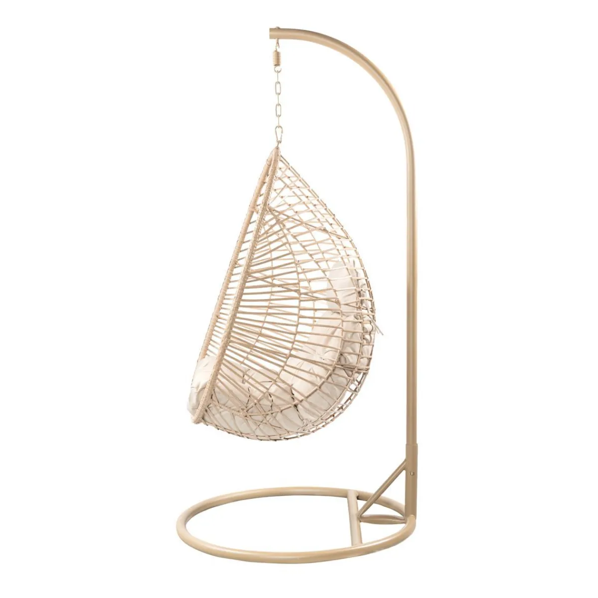 HOMLA Hustawka Solei Naturalna Z Poduszka 95X95X195 Cm Naturalny Online