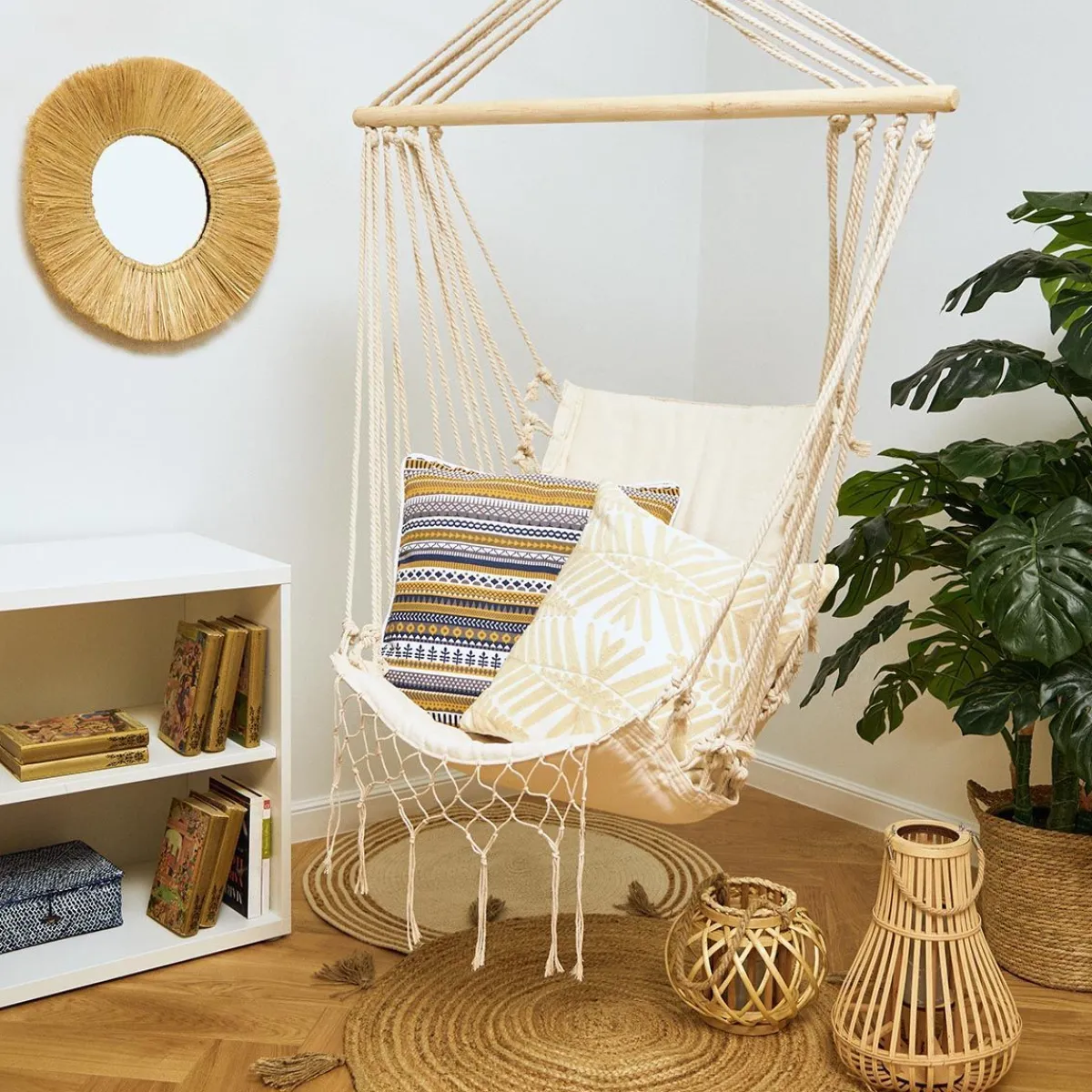 HOMLA Hustawka Wobble Ecru 90X50X50 Cm Bezowy Sale