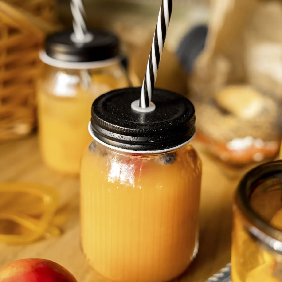 HOMLA Karafka Soma Summer Ze Szklankami 1 L Przezroczysty Outlet