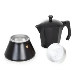 HOMLA Kawiarka Mia Mokka Czarna 9 Cup Czarny Hot
