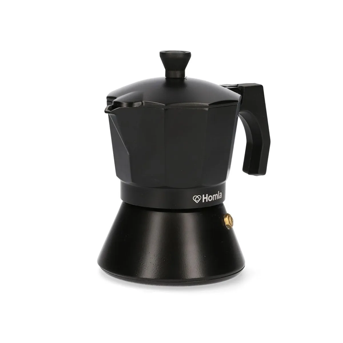 HOMLA Kawiarka Mia Mokka Czarna 3 Cups Czarny