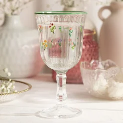HOMLA Kieliszek Gardino W Kwiaty 0,18 L Przezroczysty Hot