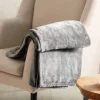 HOMLA Koc Mukava Jasno 130X170 Cm Szary Discount
