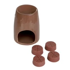 HOMLA Komienk Ceramiczny Fires Z Woskiem Sandalwood 10X12,5 Cm 22G Online