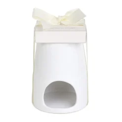 HOMLA Komienk Ceramiczny Fires Z Woskiem Fresh Linen 10X12,5 Cm 22G New