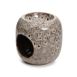 HOMLA Kominek Rufus Ceramiczny Brazowy 11X11X11 Cm