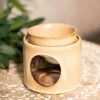 HOMLA Kominek Soleto Ceramiczny Bezowy 9X9X10 Cm Sale