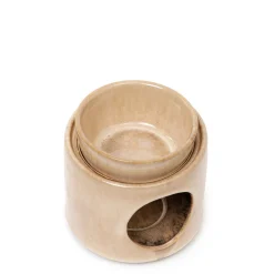 HOMLA Kominek Soleto Ceramiczny Bezowy 9X9X10 Cm Sale