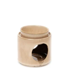 HOMLA Kominek Soleto Ceramiczny Bezowy 9X9X10 Cm Sale