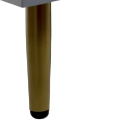 HOMLA Komoda Bodo Grafitowa Z Metalowymi Nogami 80X40X95 Cm Szary Discount