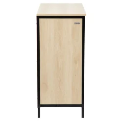 HOMLA Komoda Swen Naturalna Z Metalowymi Nogami 80X40X88 Cm Sale