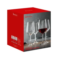 SPIEGELAU Komplet Kieliszkow Lifestyle Do Czerwonego Wina 4 Szt. 630 Ml Przezroczysty Clearance