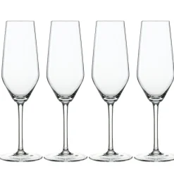 SPIEGELAU Komplet Kieliszkow Style Do Szampana 4 Szt. 0,24 L Przezroczysty Outlet