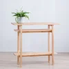 HOMLA Konsola Langi Naturalny 1070X30X90 Cm New