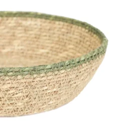 HOMLA Kosz Do Przechowywania Clary Naturalny Z Trawy Morskiej 20X20X5 Cm Sale