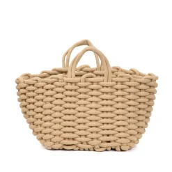 HOMLA Kosz Do Przechowywania Flavia Bezowy 26X26X21 Cm Outlet