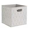 HOMLA Kosz Do Przechowywania Hadria Bezowy 30X30X30 Cm Outlet