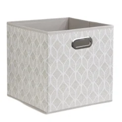 HOMLA Kosz Do Przechowywania Hadria Bezowy 30X30X30 Cm Outlet