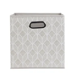 HOMLA Kosz Do Przechowywania Hadria Bezowy 30X30X30 Cm Outlet