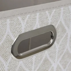 HOMLA Kosz Do Przechowywania Hadria Bezowy 30X30X30 Cm Outlet