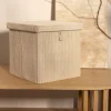 HOMLA Kosz Do Przechowywania Letia Bezowy 27X27X27 Cm Outlet
