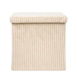 HOMLA Kosz Do Przechowywania Letia Bezowy 27X27X27 Cm Outlet
