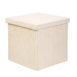 HOMLA Kosz Do Przechowywania Letia Bezowy 27X27X27 Cm Outlet