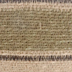 HOMLA Kosz Do Przechowywania Maura W Zielone Paski 23X23X13 Cm Sale