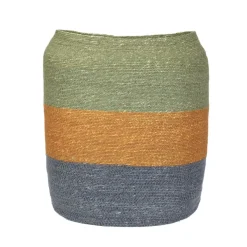 HOMLA Kosz Do Przechowywania Regin W Kolorowe Paski 35X35X45 Cm Discount
