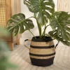 HOMLA Kosz Do Przechowywania Serren Z Kolorowymi Uchwytami 25X25X28 Cm Sale