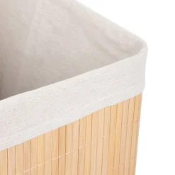 HOMLA Kosz Na Bielizne Kiyo Z Przykrywka 39X29,5X58,5 Cm Outlet