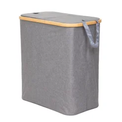 HOMLA Kosz Na Bielizne Nellie Szary 55,5X34,5X60 Cm Outlet
