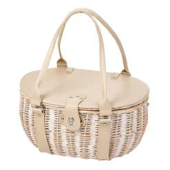 HOMLA Kosz Piknikowy Picnic Owalny Dla 2 Osob 38X26X18 Cm Sale