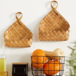 HOMLA Kosz Sutri Wyplatany 22X22X28 Cm Naturalny New