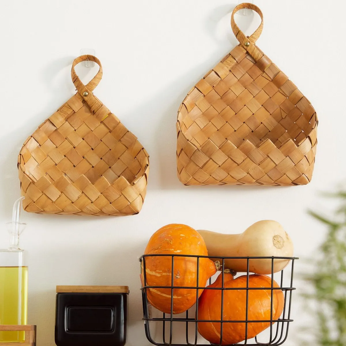 HOMLA Kosz Sutri Wyplatany 22X22X28 Cm Naturalny New