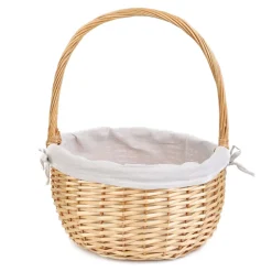 HOMLA Koszyk Carello Wiklinowy Duzy 30X40 Cm Naturalny Online