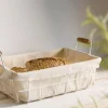 HOMLA Koszyk Duncan Cloth 35X15 Cm Bialy Online