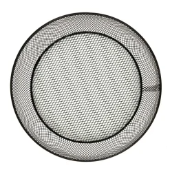 HOMLA Koszyk Gridio Okragly 26X10 Cm Czarny Best