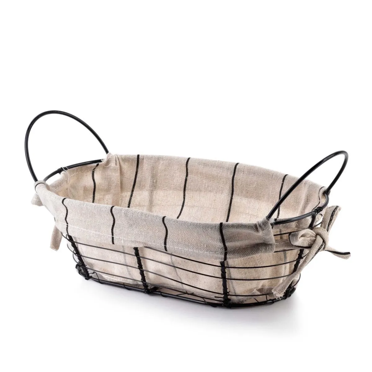 MONDEX Koszyk Will Na Pieczywo 25X15X8 Cm Czarny Sale